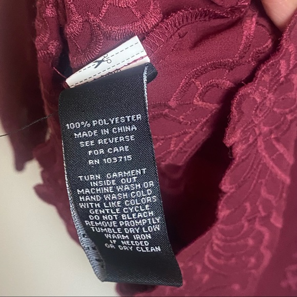 Zac & Rachel Bohemian Embroidered Blouse Top Size Small - Picture 13 of 13